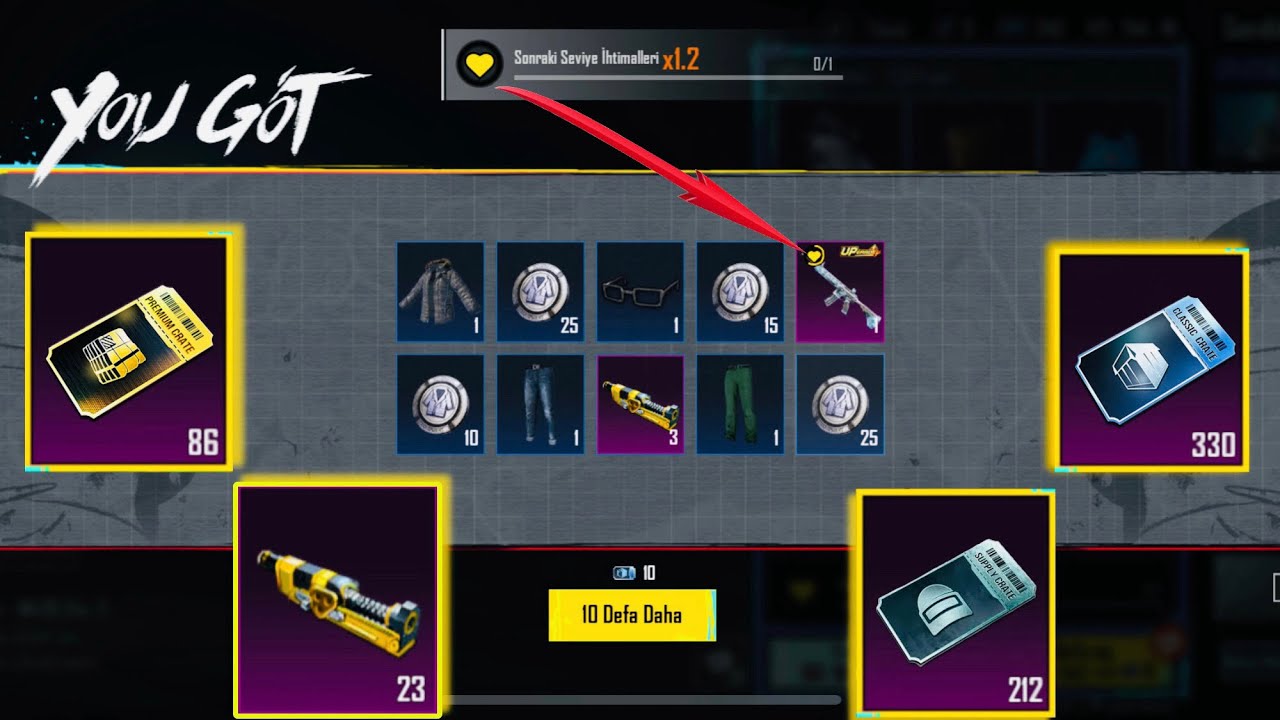 New premium crate opening I got 2 M762 with M416 Glacier 330 classic 86 premium opening