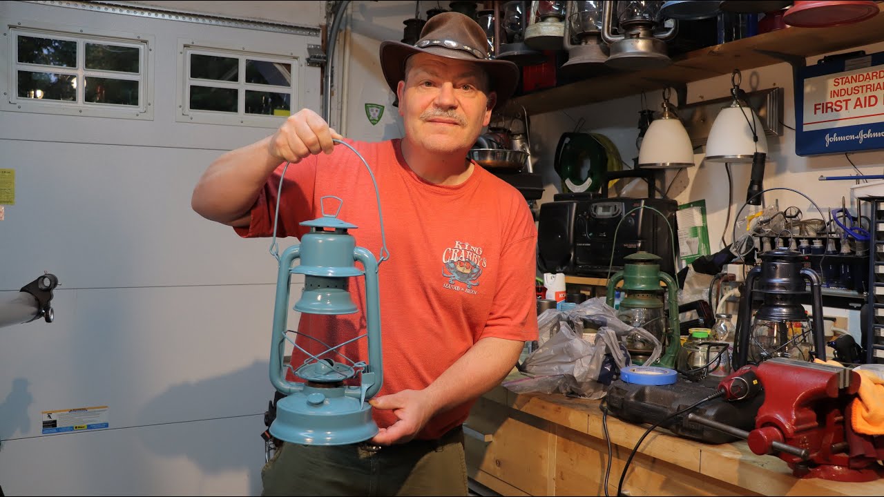 How I paint kerosene lanterns