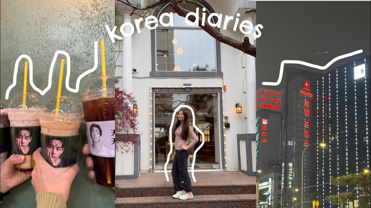 ✨KOREA DIARIES 2: cafes, photoshoot, professional makeup + underground shopping✨