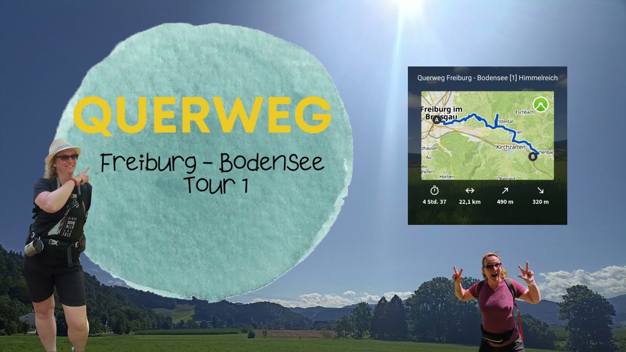 Querweg Freiburg - Bodensee Tour 1 (Freiburg - Himmelreich)