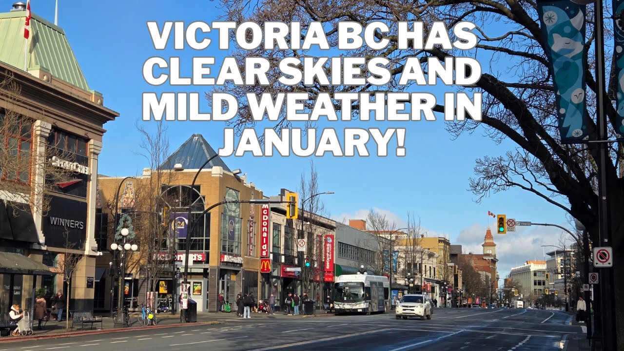 Victoria BC Has AMAZING Weather in January! #canada