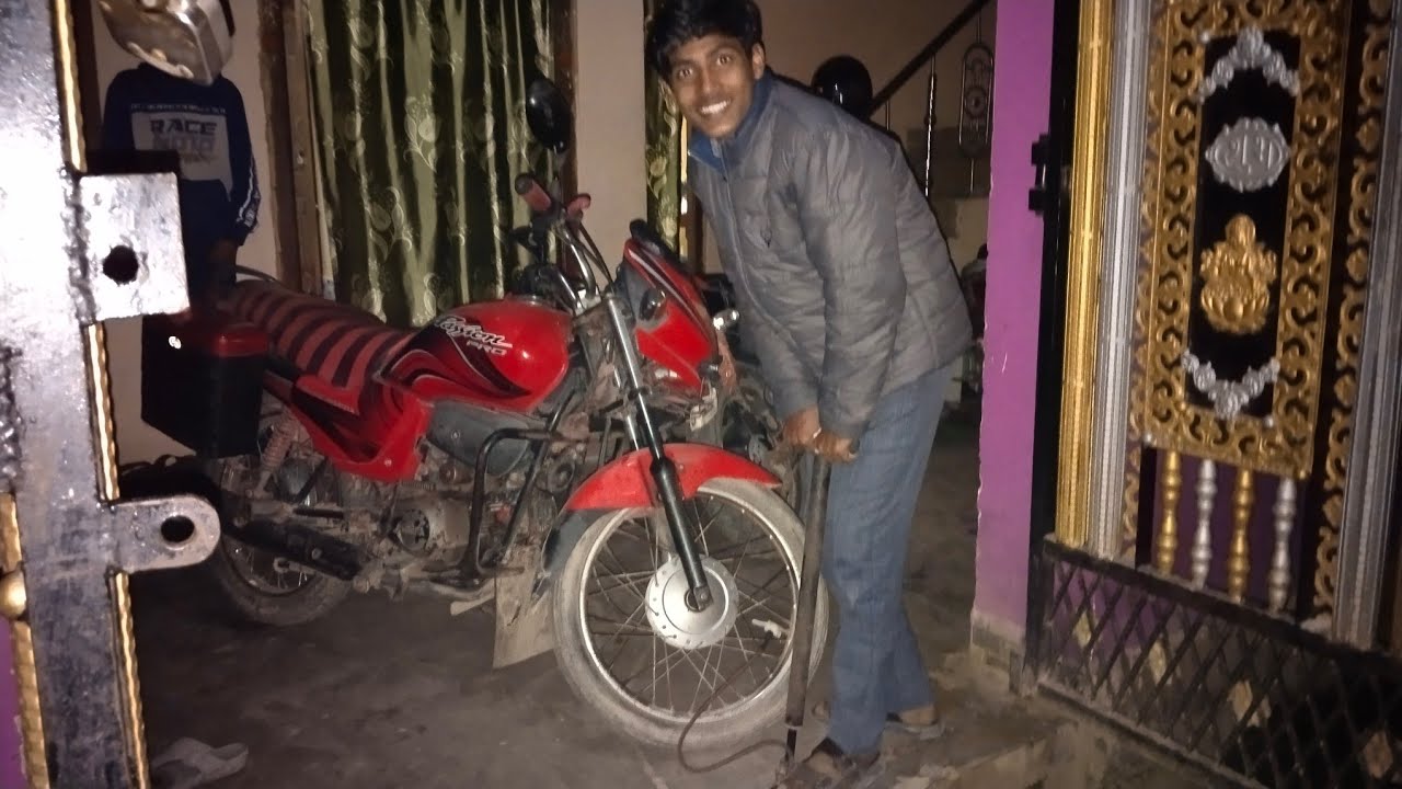 Cycle Pump Sai Bike Mai Hawa Diye 😂 Desi Jugad 