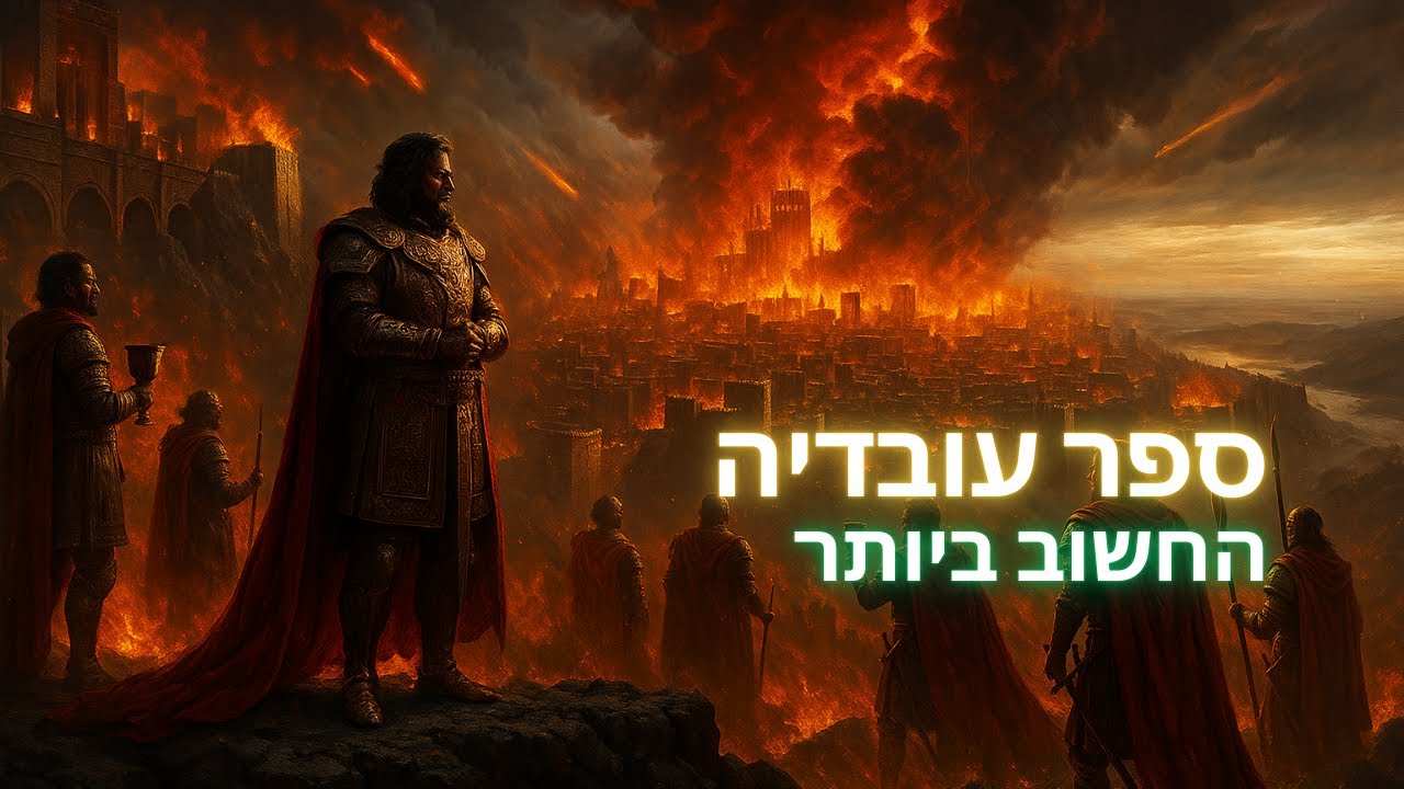 ספר עובדיה, החשוב ביותר |🕎מסעות מקרא📖🙏📜