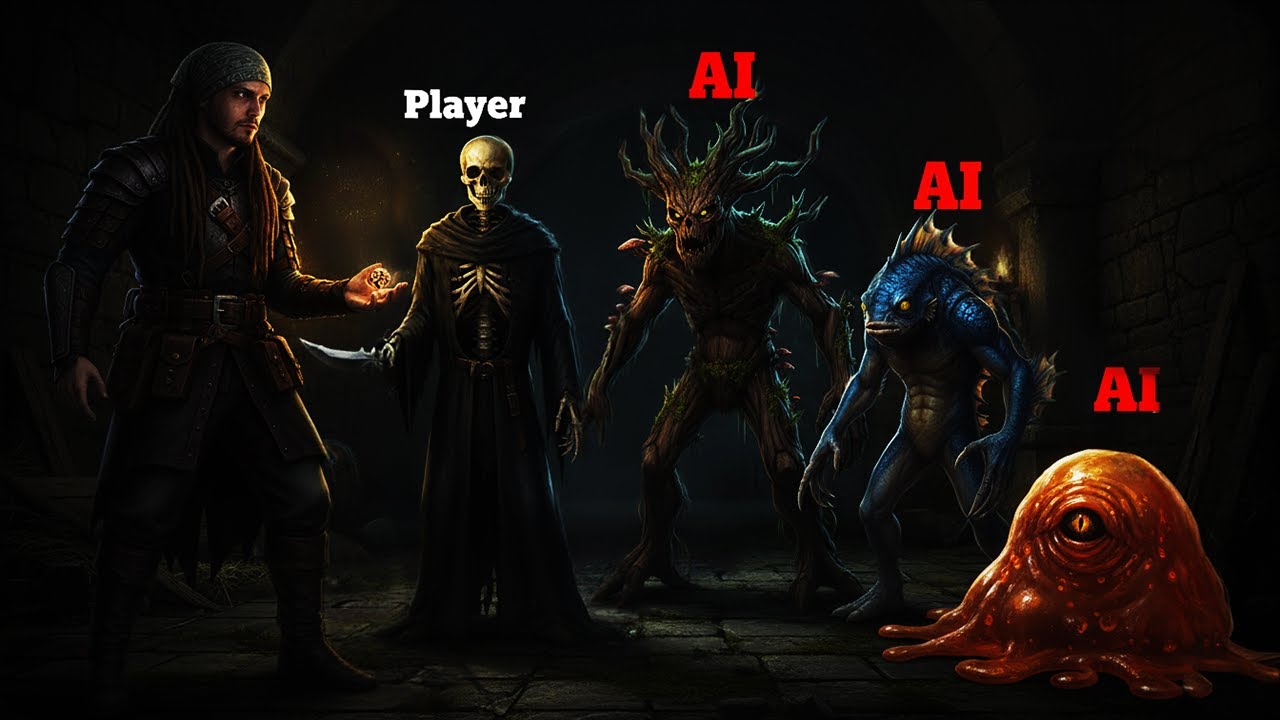 |// CAN I BEAT BG3 WITH AI MONSTER COMPANIONS |// EVIL SKELETON WARLOCK ROGUE |// MODDED TACTICION