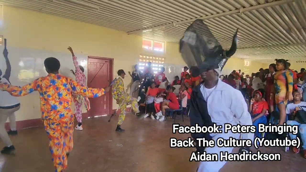 (St.Kitts)Folklore Medley at Verchilds High School Black History Month Cultural Concert.