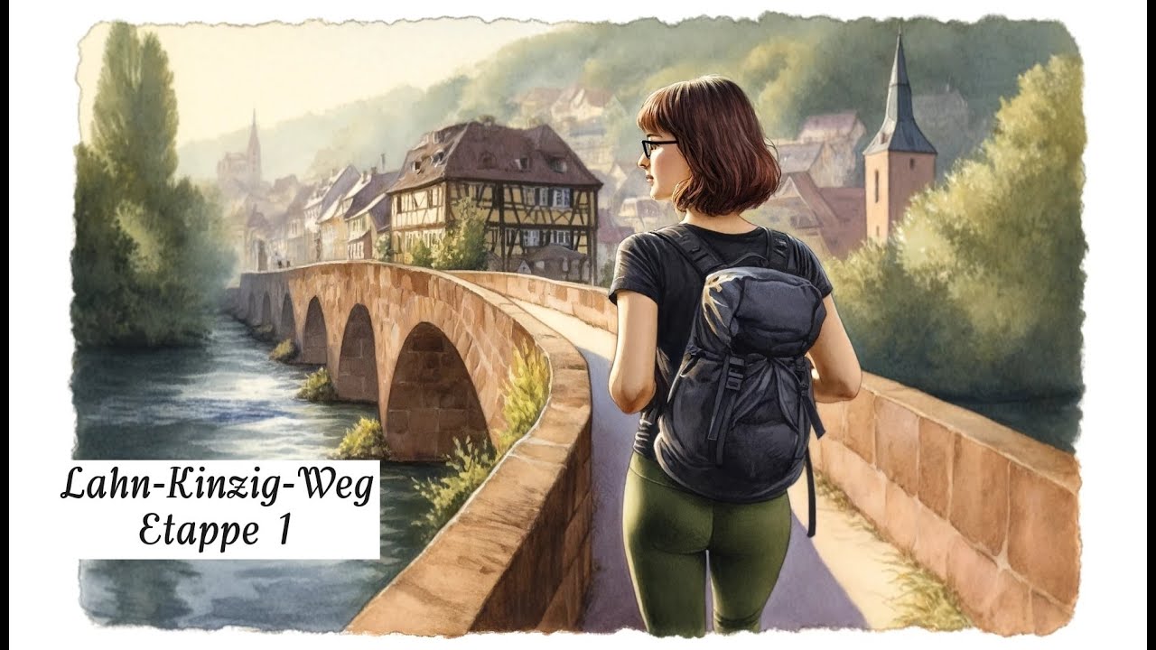 Wandern in Mittelhessen: Lahn-Kinzig-Weg Etappe 1