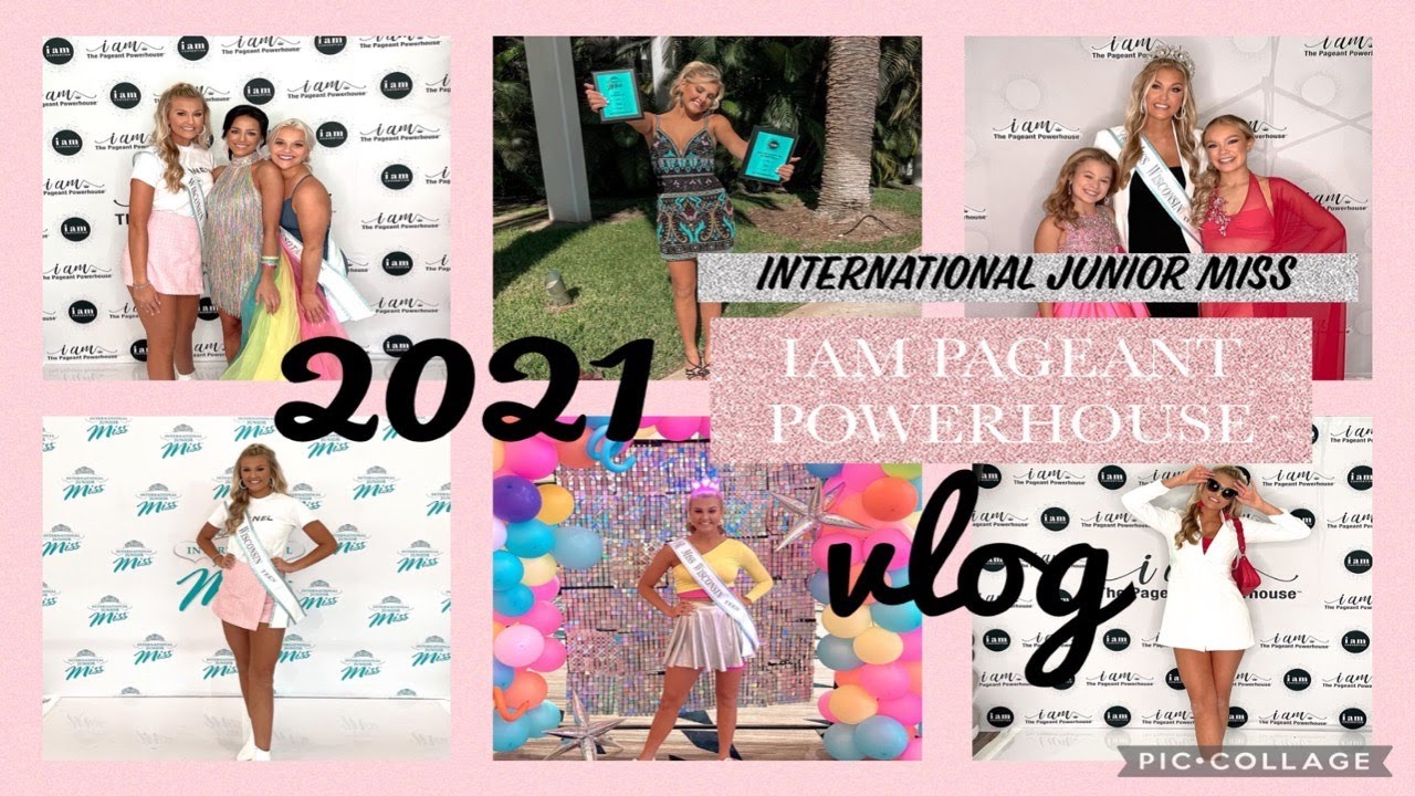 2021 IAM Pageant Powerhouse Vlog - International Junior Miss Wisconsin Teen