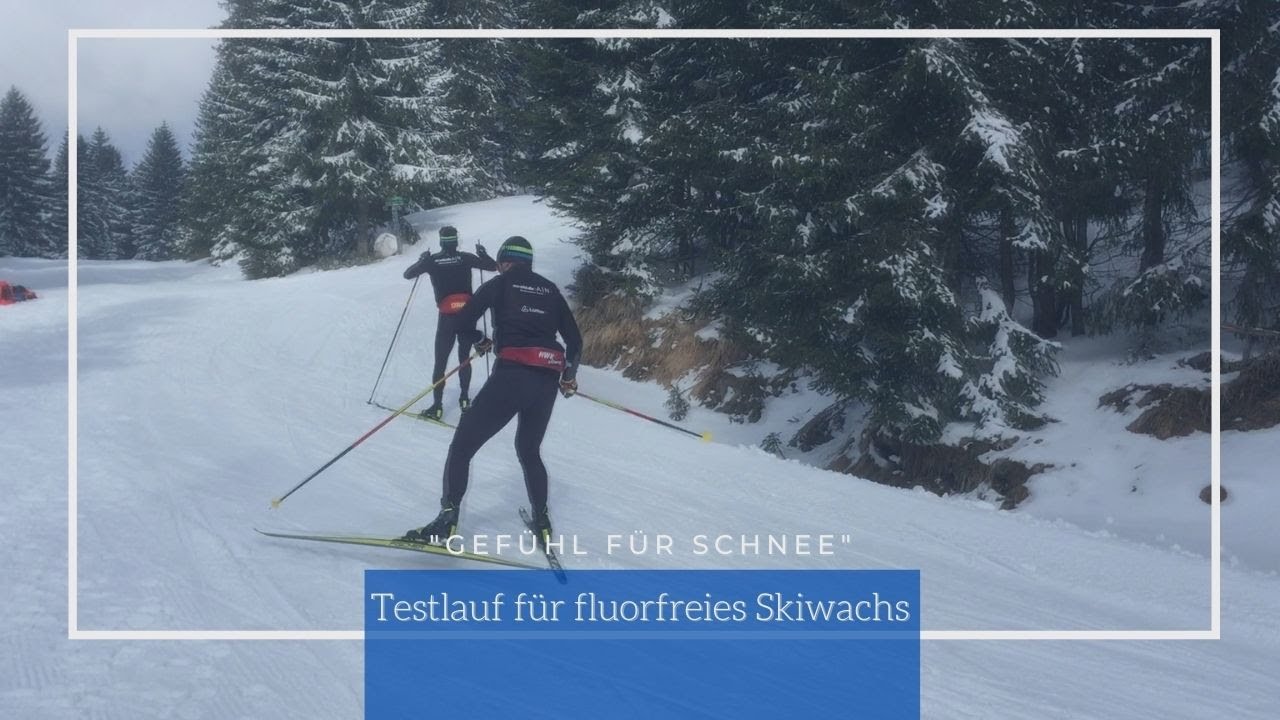 "Gefühl für Schnee" - Testlauf für fluorfreies Skiwachs