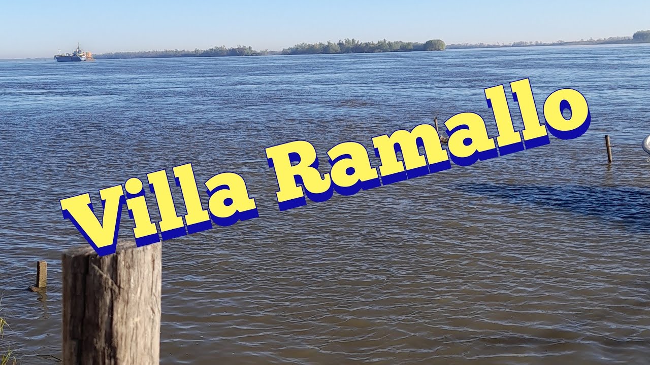 villa RAMALLO  , lugar DONDE pasaron COSAS . #ramallo #pesca #viajes