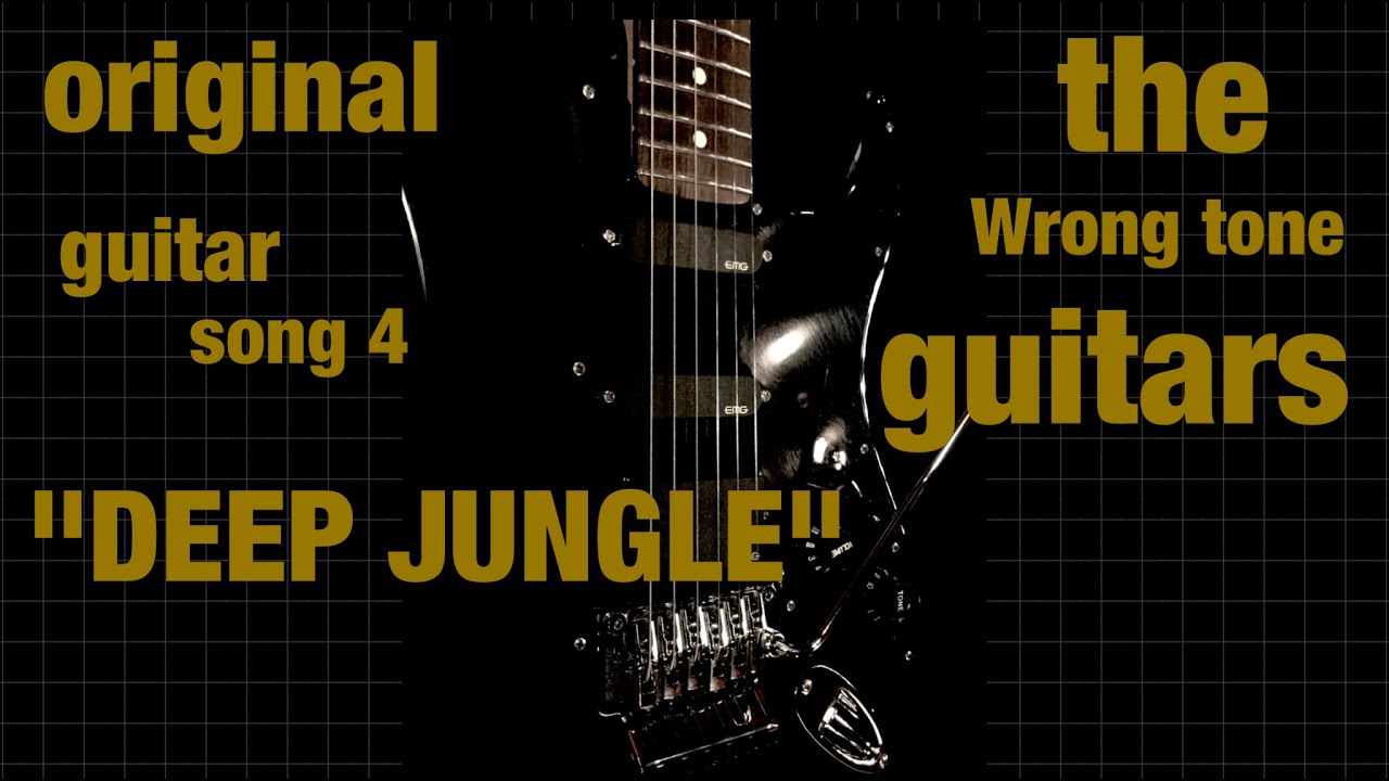 🎸【GUITAR ORIGINAL SONG】DEEP JUNGLE  | Fender Stratocaster EMG SL20 BOSS GT1 Steve Lukather SLV 85