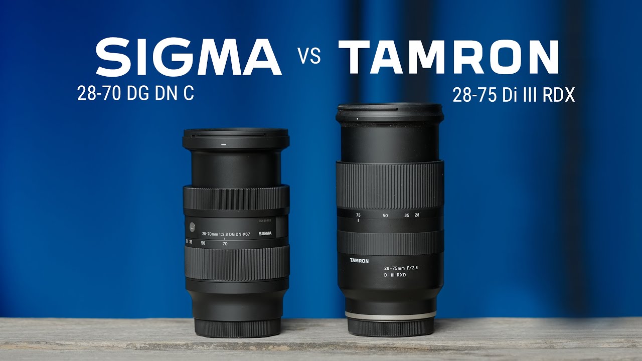 NOWA Sigma 28-70 f/2.8 DG DN C vs TAMRON 28-75 f/2.8 TEST