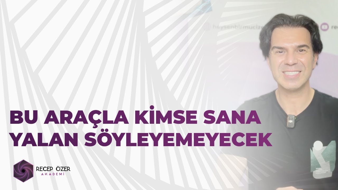 BU ARA&Ccedil;LA KİMSE SANA YALAN S&Ouml;YLEYEMEYECEK