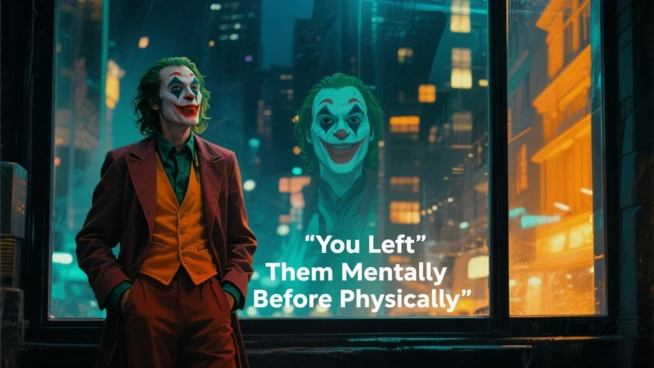 You Left Them Mentally Before Physically 🧠