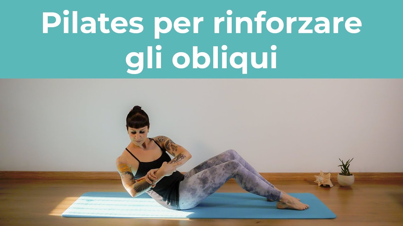 Pilates per gli addominali | Obliqui | 10 minuti | Stretching | Pilates a casa