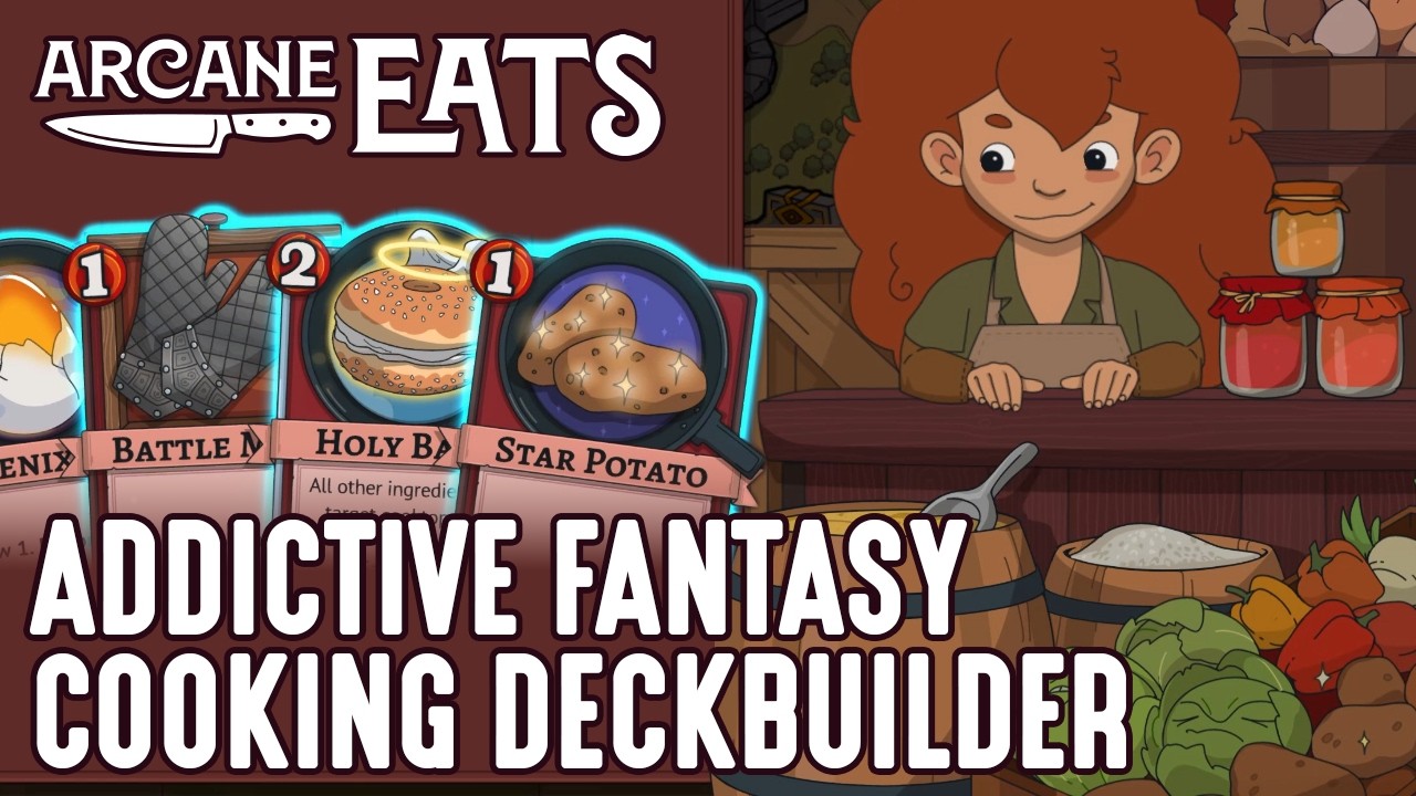 Arcane Eats &ndash; UNIQUE and ADDICTIVE Urban Fantasy Cooking Roguelike Deckbuilder