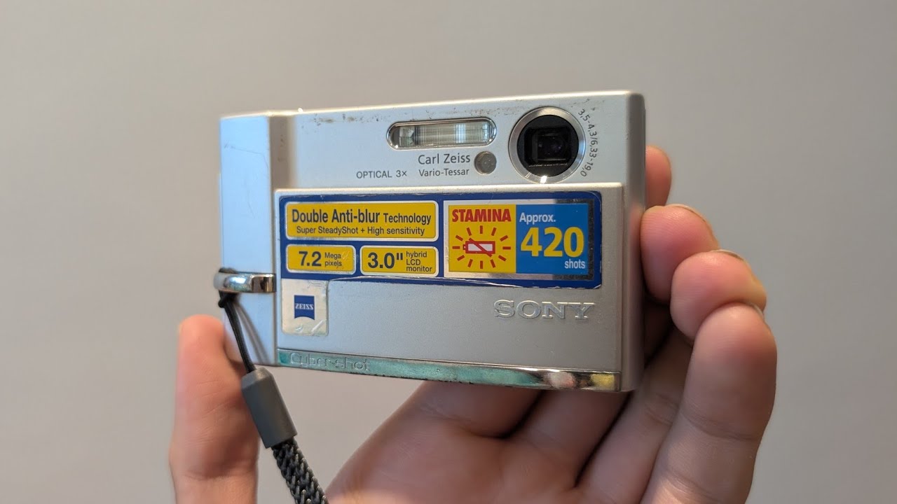Прохождение Sony Cybershot T30