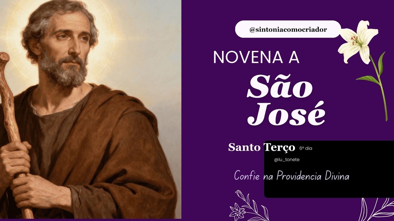 Dia 6: Terço de São José|Novena da Providência 