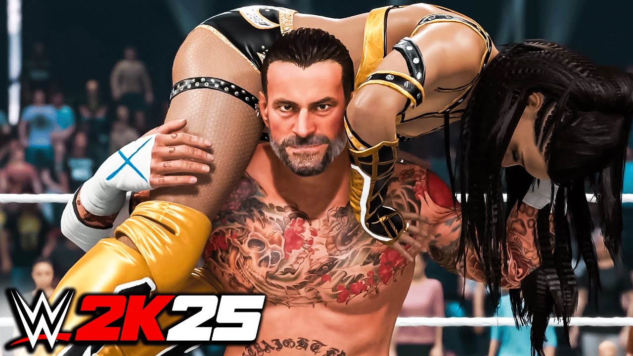 WWE2K25 MyRISE - CM Punk SMASHED My Girlfriend?!