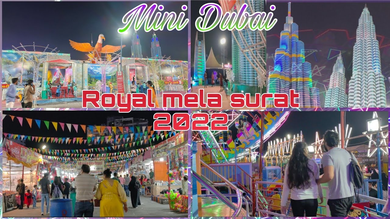 First Travel Vlog | Royal mela surat 💫 Mini Dubai 💥