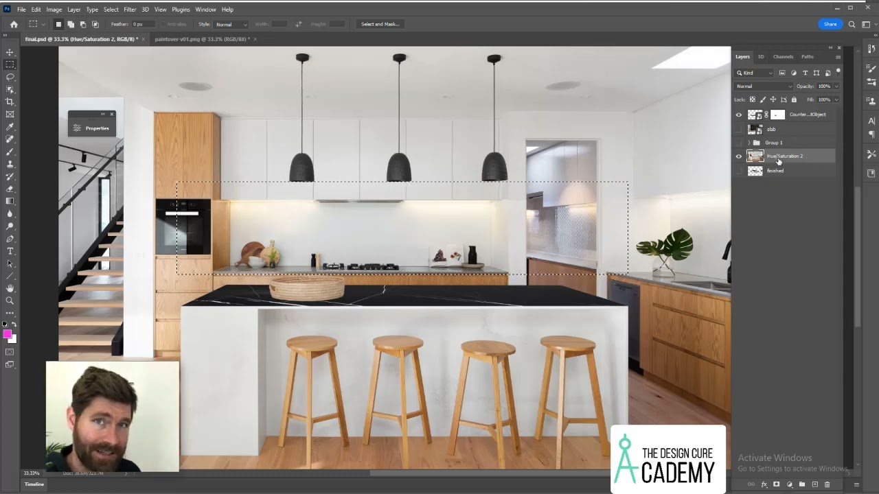 (Highlight Replay) How to change Paint Colors and Materials Using Photoshop! The Design Cure Academy