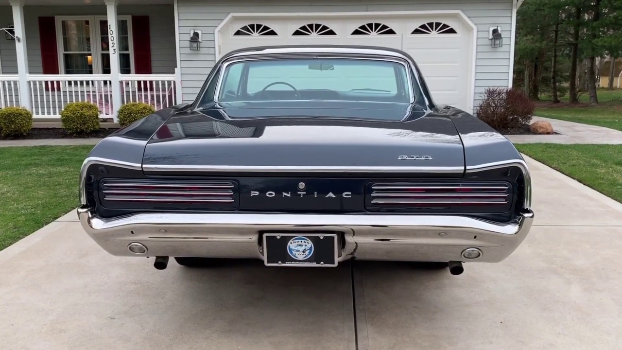 1966 Pontiac GTO * Charcoal Blue!
