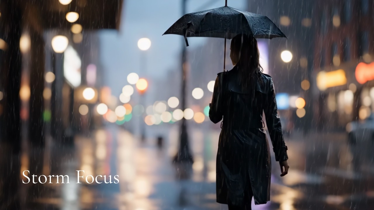 Rain & Distant Thunder &ndash; 30 Minutes of Deep Night Focus