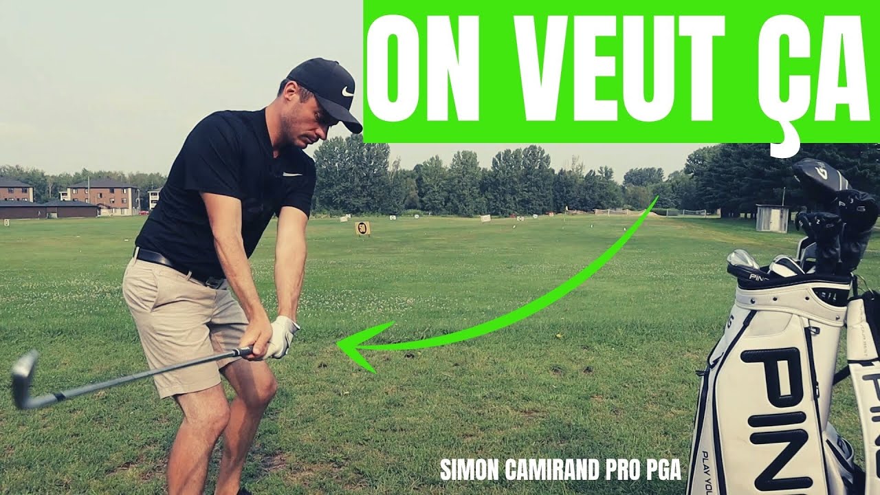 Le meilleur moyen de refermer la face de club à la descente au golf!