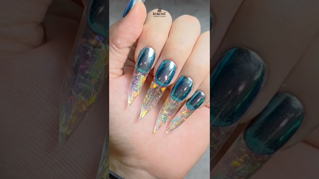 【New】Gelip💎Crystal Cluster／ジェリップ💎クリスタルクラスター #nailart #naildesign #nailtutorial