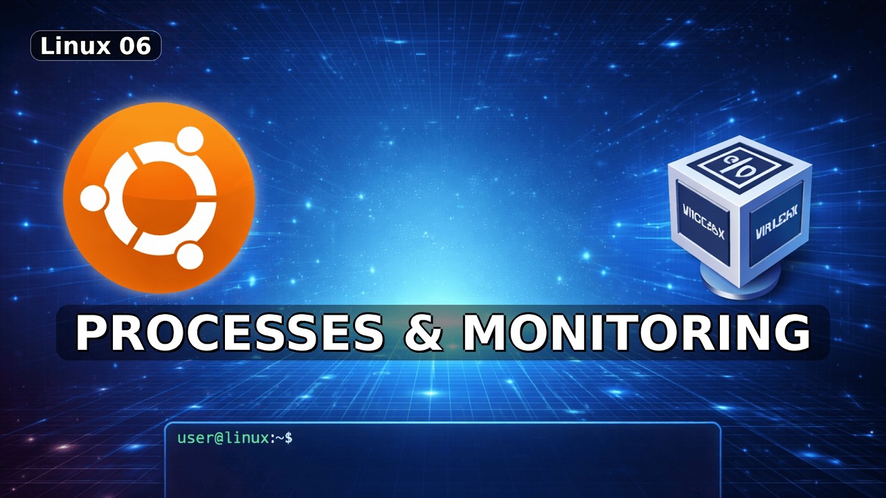 Linux for Beginners: Process Management, top, htop, and kill | Lesson 6