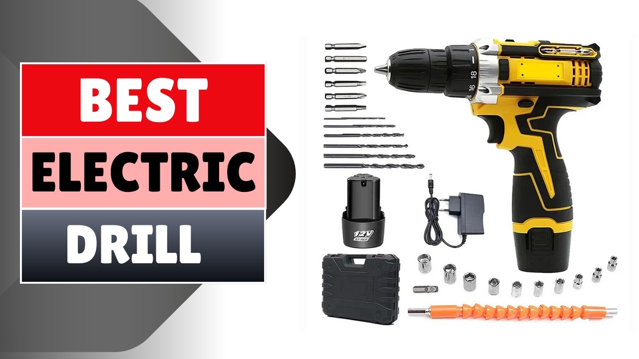 Top 5 Best Electric Drills in 2026 | Powerful Cordless & Brushless Drills from AliExpress