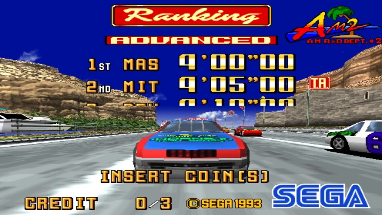 Daytona USA '93 Edition:Attract Mode (USA)