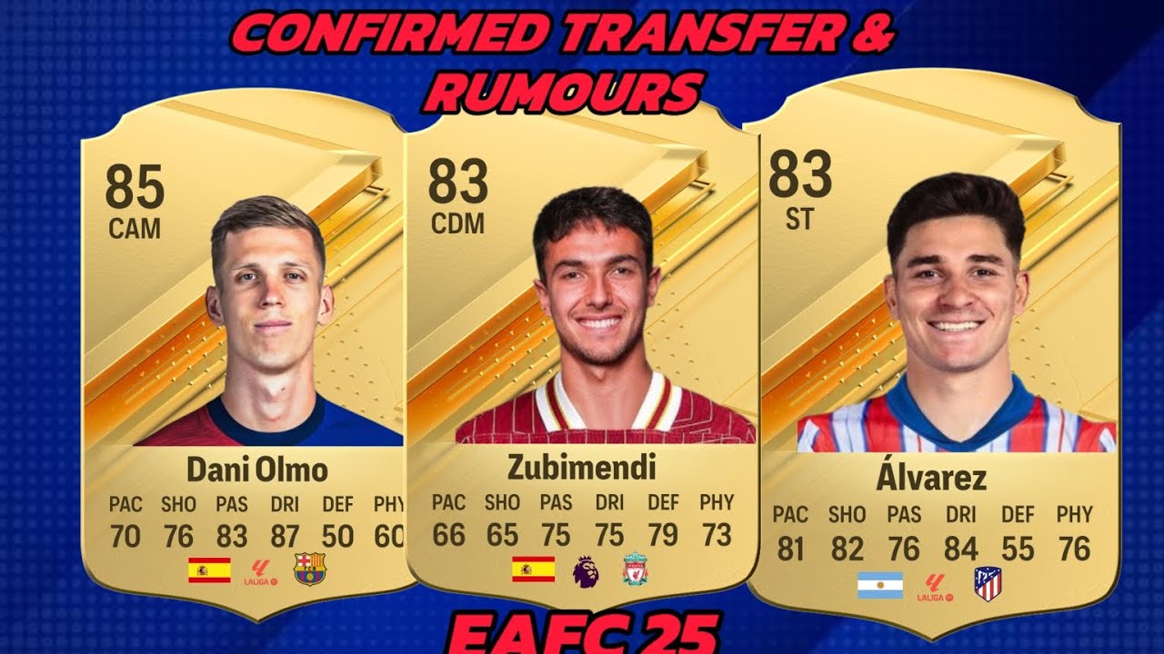 EA FC 25 | NEW CONFIRMED TRANSFERS & RUMOURS!