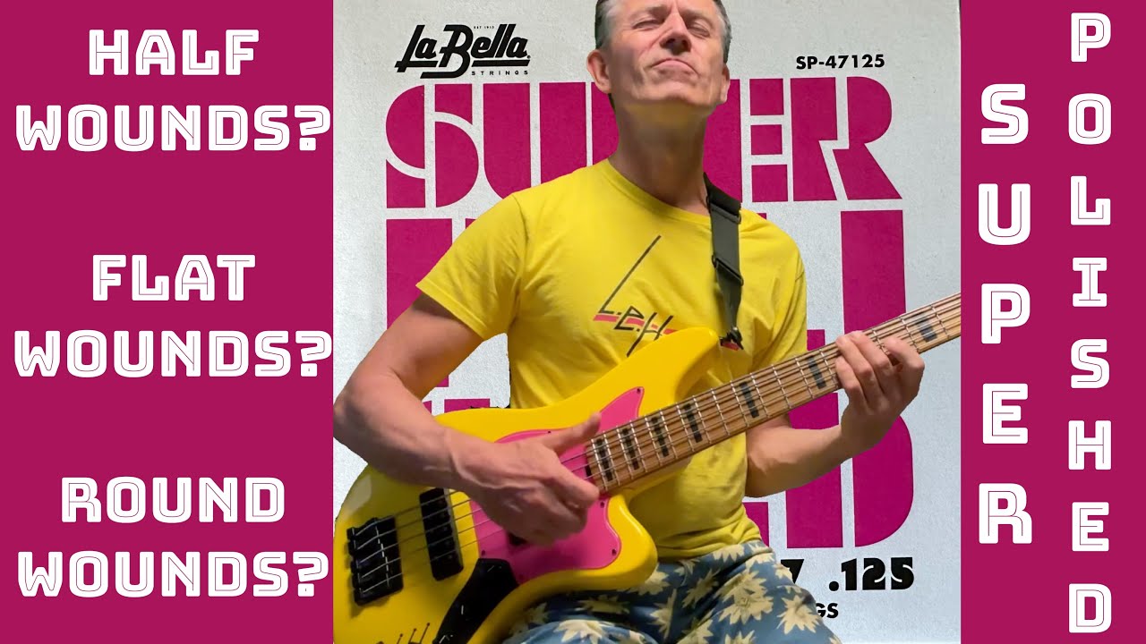 Bass Strings That Are Smooth Like Flatwounds But Punchy As Roundwounds? YES!!!!