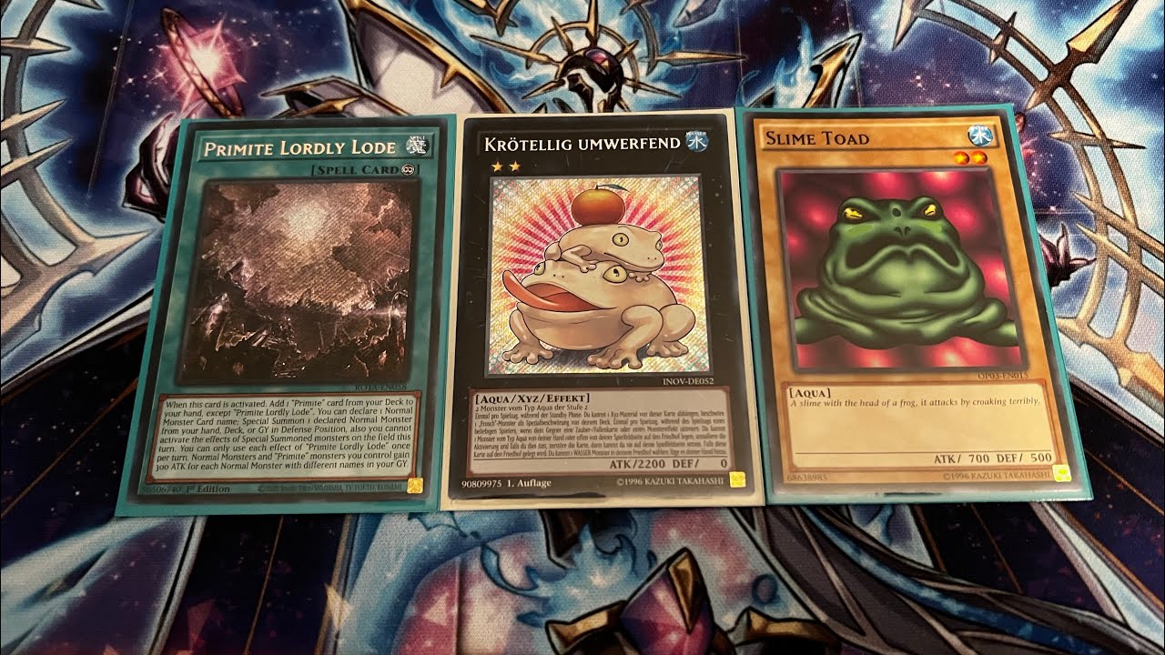 My Fun Yugioh Primite Toadally Awesome turbo deck profile 11/25