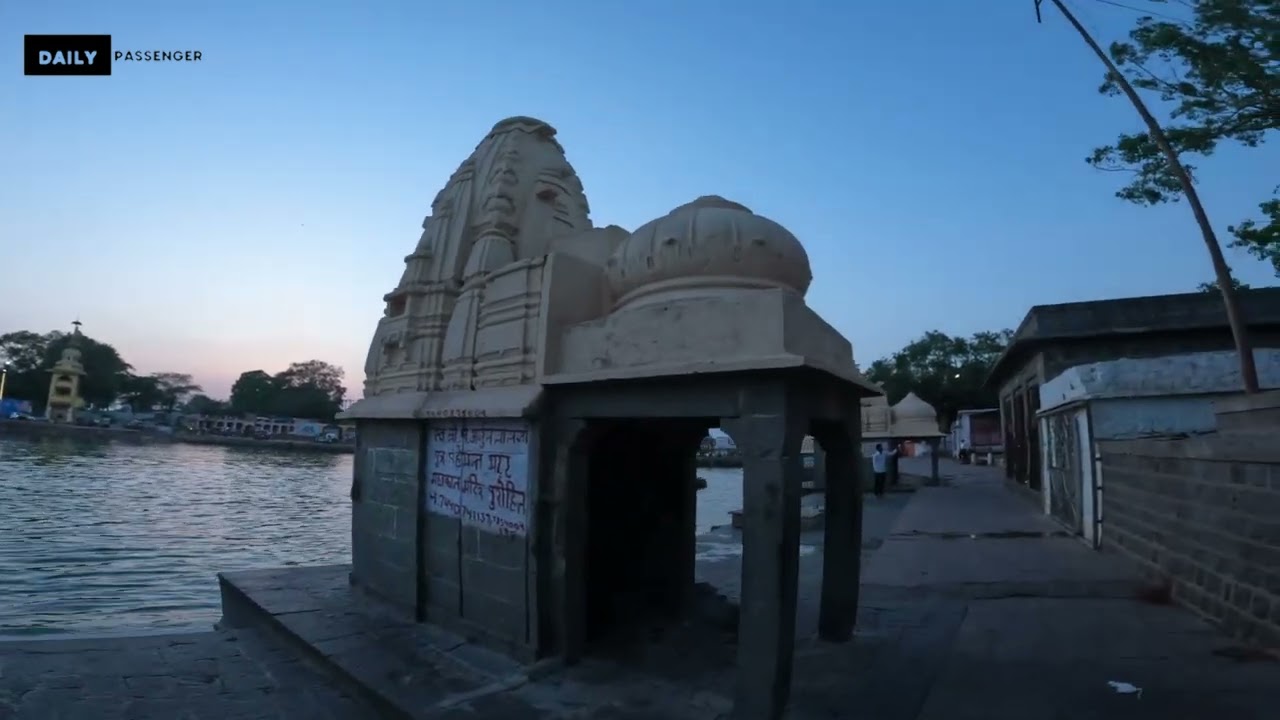 Walking in Ram Ghat Ujjain | Madhya Pradesh Tourism | 4K Virtual Tour [Slow TV]