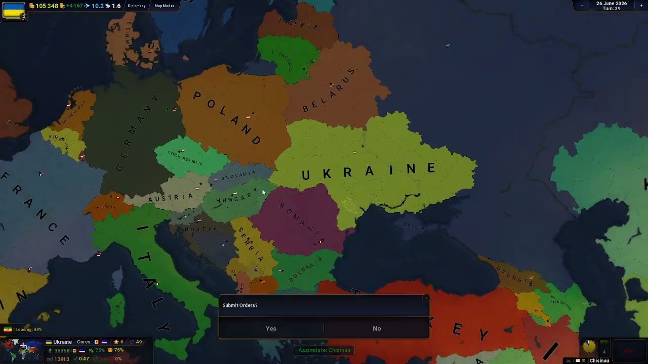 Ukraine is one of the BEST nations to play as in age of history 2!