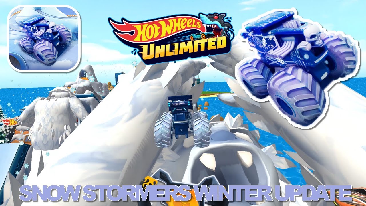 Hot Wheels Unlimited - New Snow Stormers Monster Trucks Major Winter Update