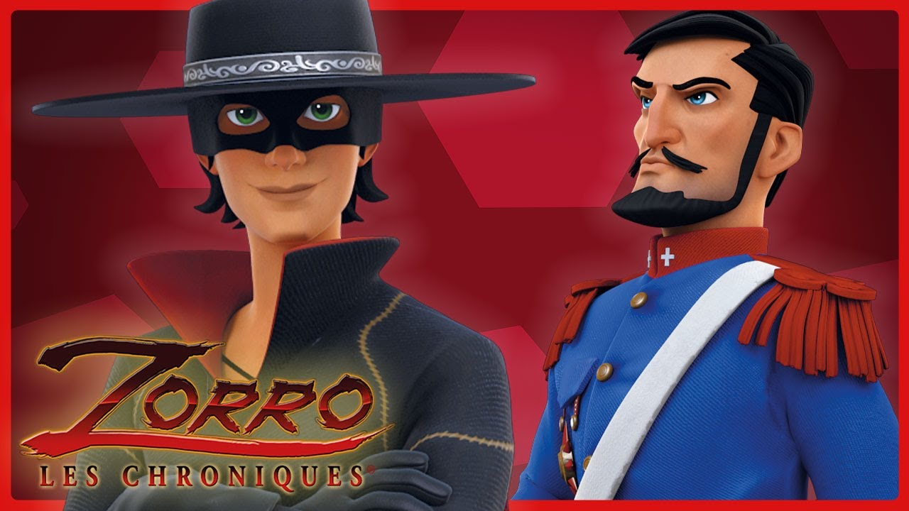 Capitaine Monasterio face à Zorro | Compilation 2H | ZORRO, Le héros masqué