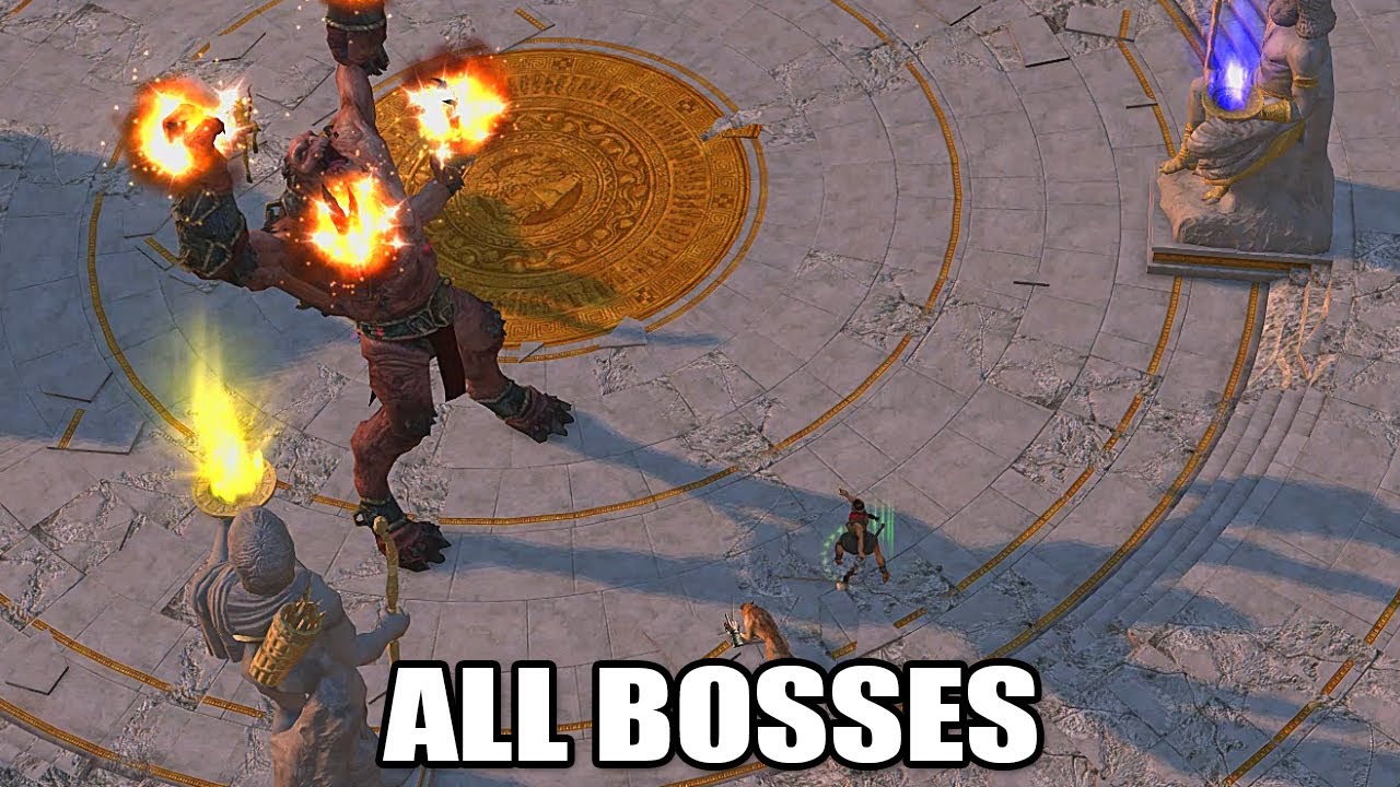 Titan Quest Anniversary Edition - All Bosses - HD 1080p60 PC