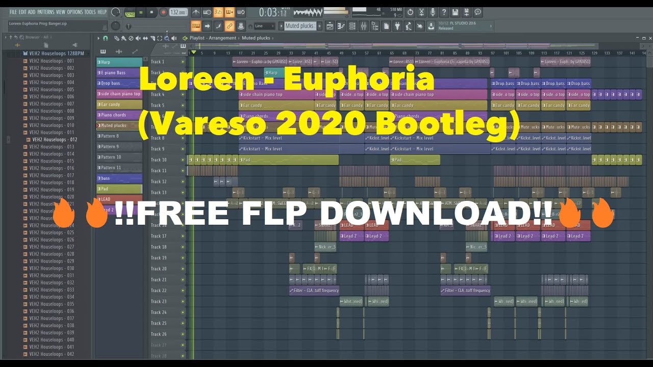 Loreen - Euphoria (Vareso 2020 Bootleg) [FREE FLP & DOWNLOAD]