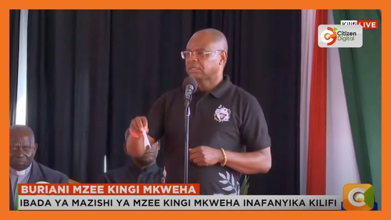 Ibada ya mazishi ya mzee Kingi Mkweha yafanyika Kilifi