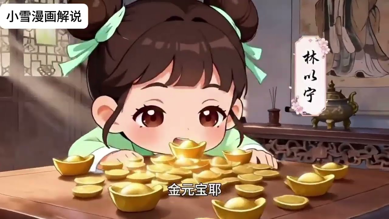 【一口气看完】穿书成女配幼崽，我的目标：抱紧我爹这条大腿 #动画推荐 #二次元