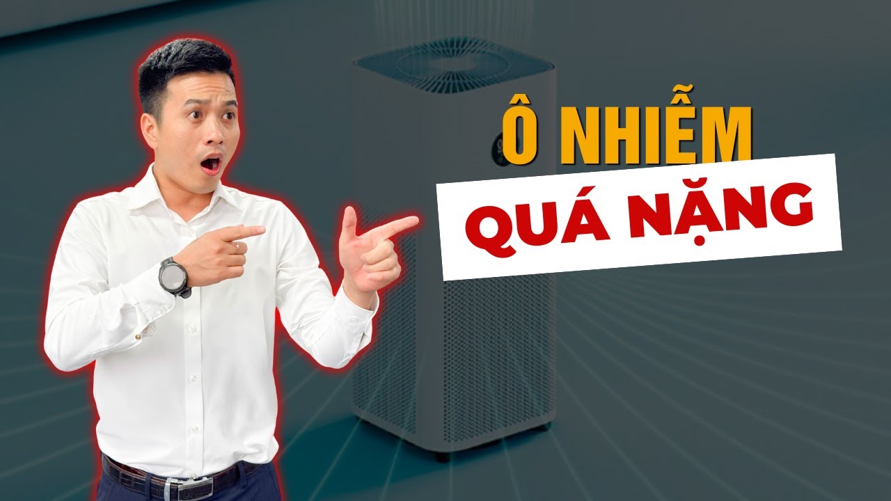 Bố con cùng bóc máy lọc khi Hà Nội ô nhiễm top đầu thế giới