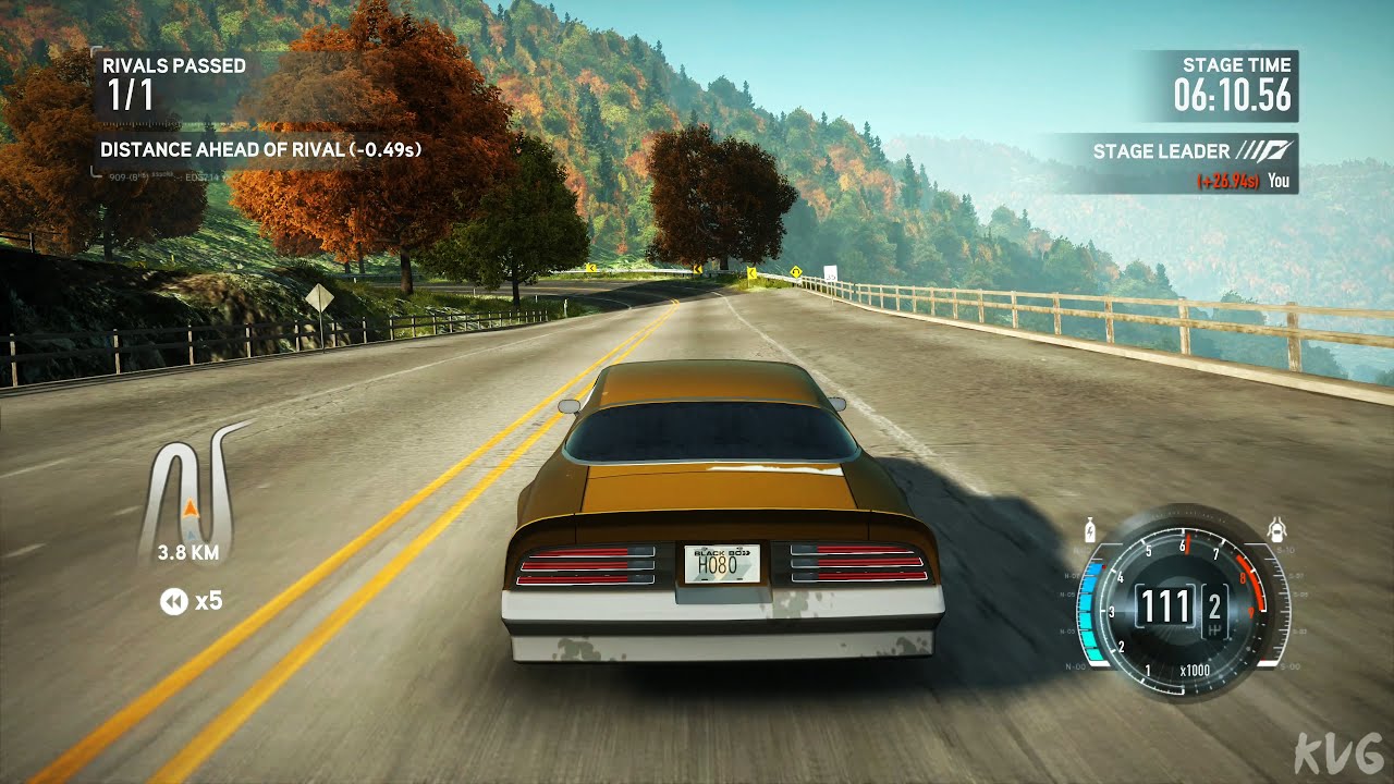 Need for Speed: The Run - Pontiac Firebird Formula (Signature Edition - Hobo) 1978 - Gameplay