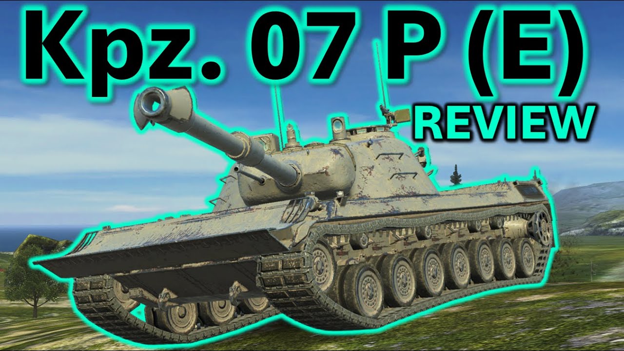 NEW BEST TIER 9 HT? Projekt Kampfpanzer 07 P (E) Review | WoT Blitz