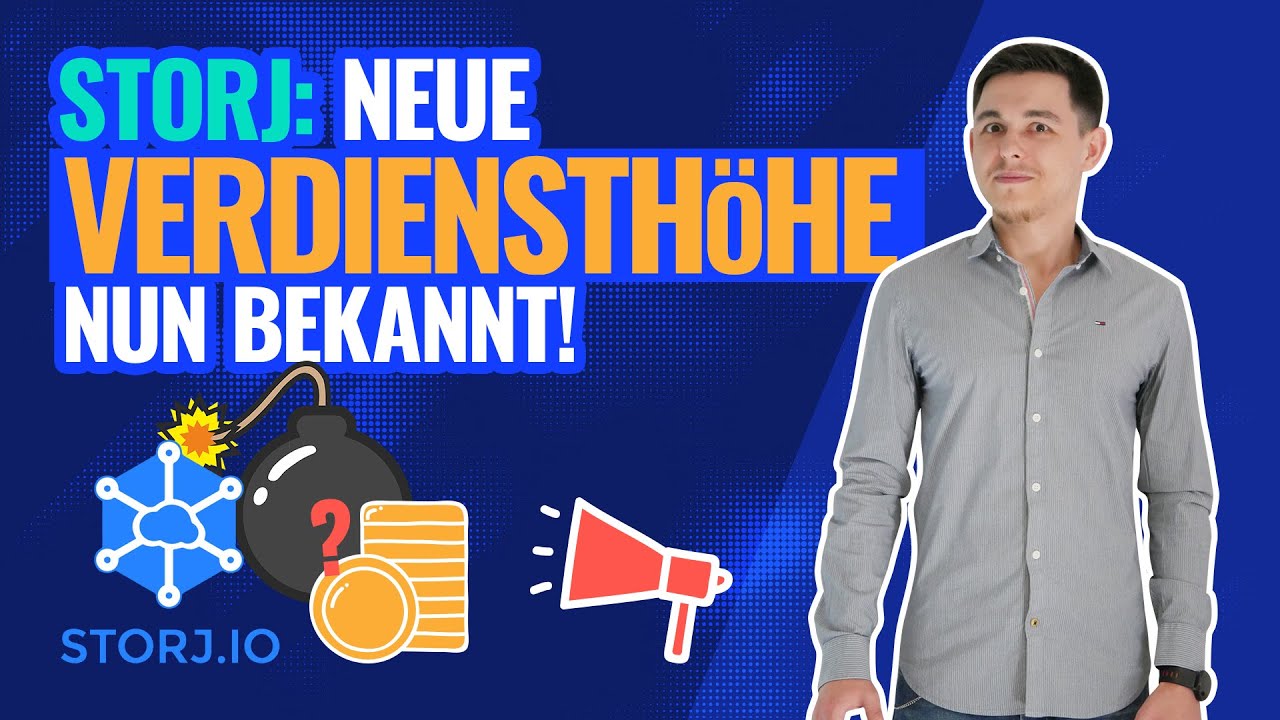 Storj l&auml;sst Bombe platzen | So viel verdient man nur noch! | Noch lohnenswert?