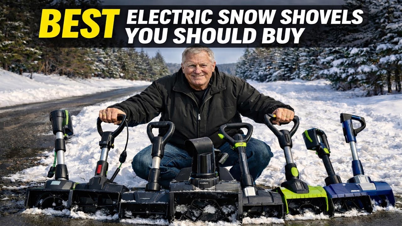 TOP 6 Electric Snow Shovels ON AMAZON RIGHT NOW
