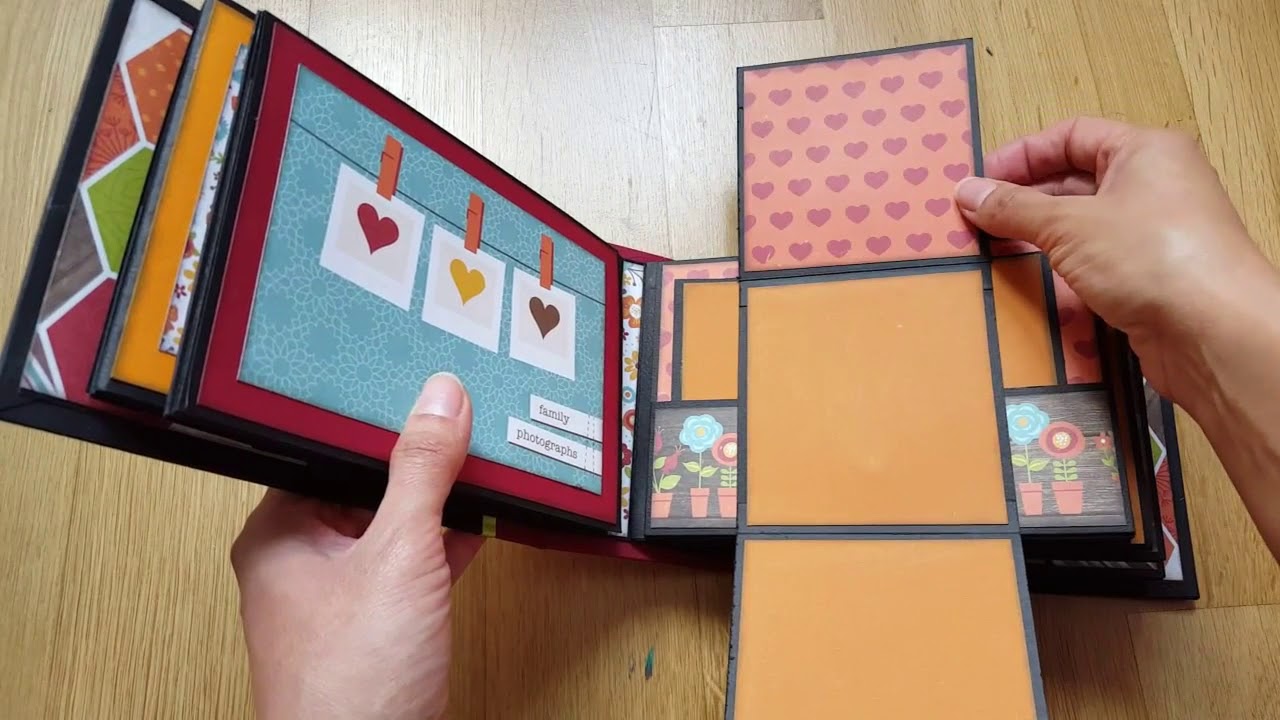 Scrapbooking ita mini album 5x7inc  