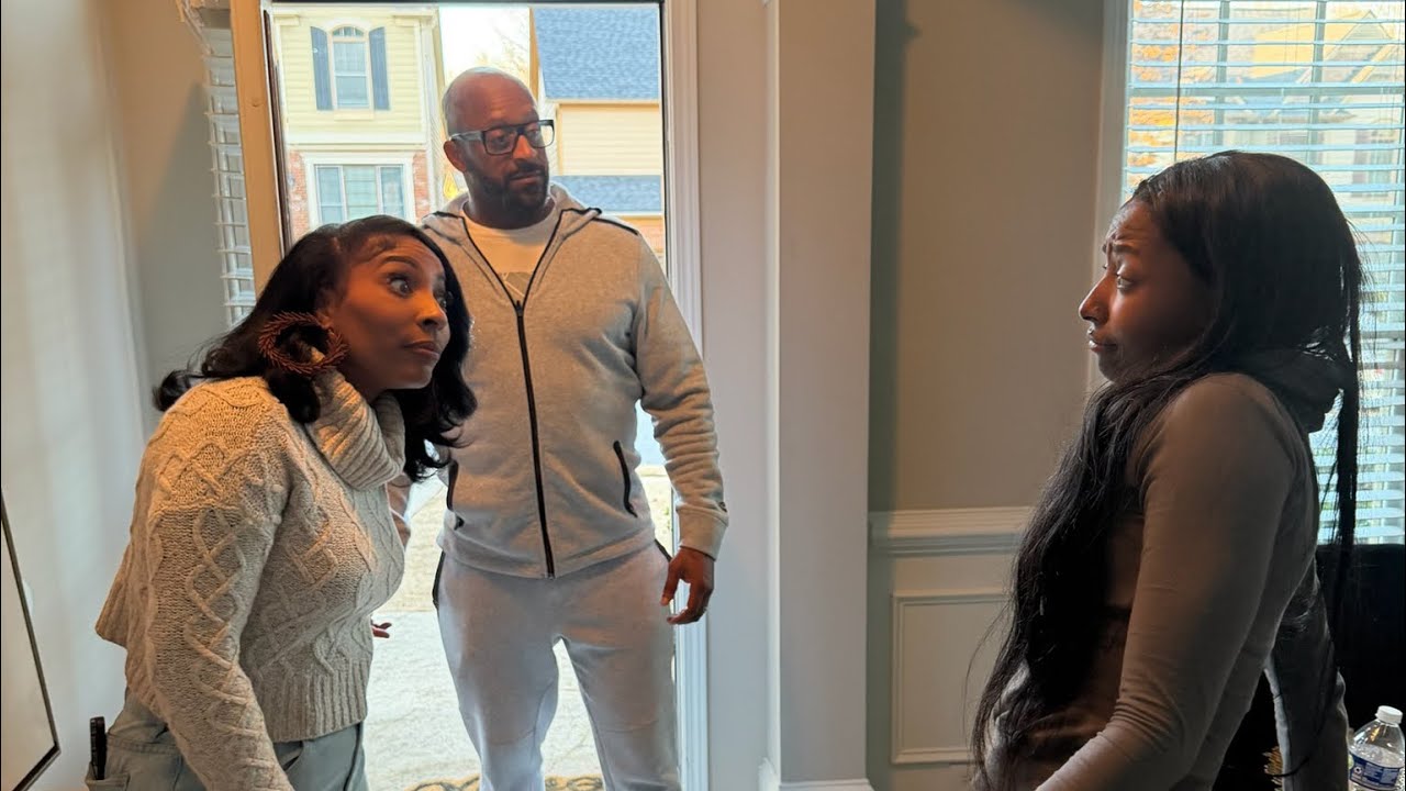 Sharra puts Larry in his place for coming to pick up Brooke to take her to the basketball game 