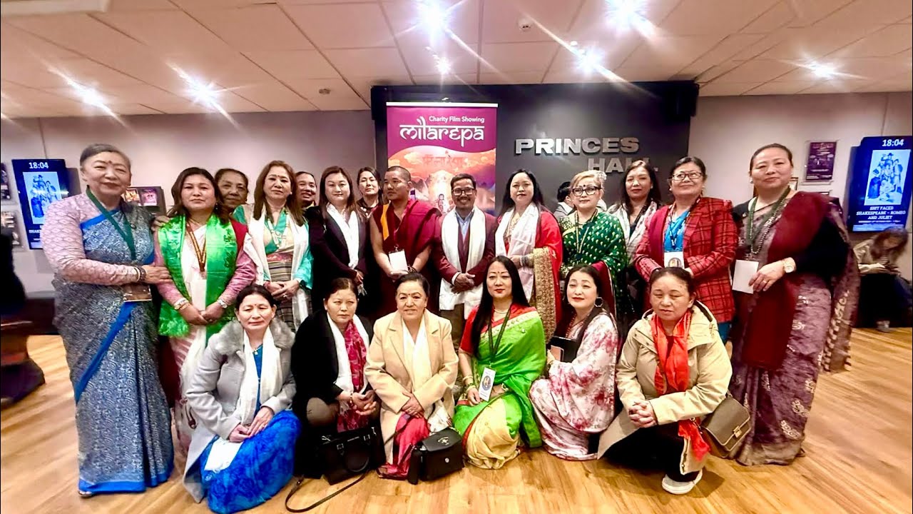 बेलायत (यूके) को अल्डरसटस्थित प्रिन्सेस हलमा ८ मार्च २०२६ का दिन ‘मिलारेपा’ नाटक भव्य रूपमा मञ्चन 